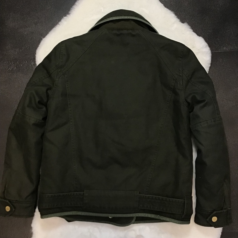 Zadig & Voltaire Kawa Padded Moto Jacket - Picture 15 of 16